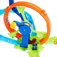Hot Wheels Stunt Tracks Rapid Launch Loop Oyun Seti JBX65