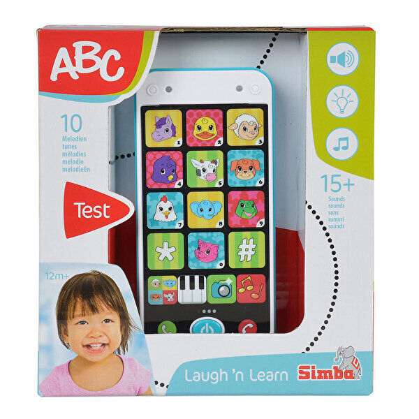 Simba ABC Sesli ve Işıklı Telefon