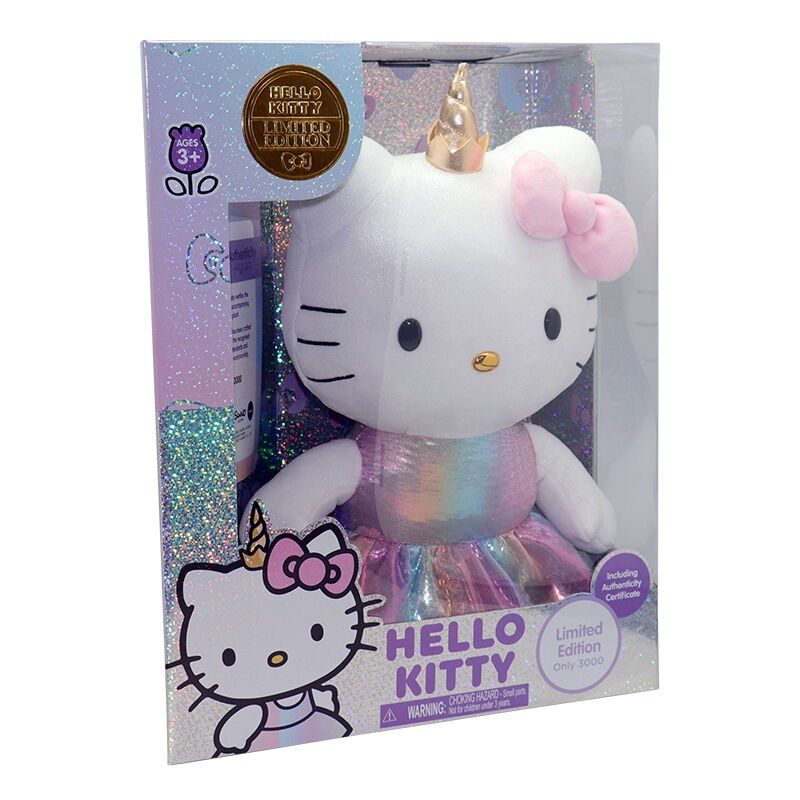HELLO KİTY PELÜŞ UNİCORN KOSTÜMLÜ 30 CM.