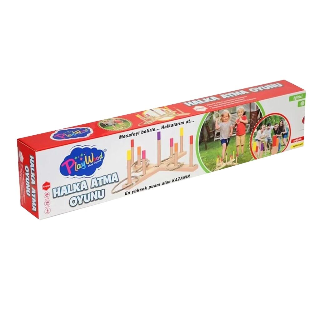 PLAY WOOD AHŞAP HALKA ATMA OYUNU
