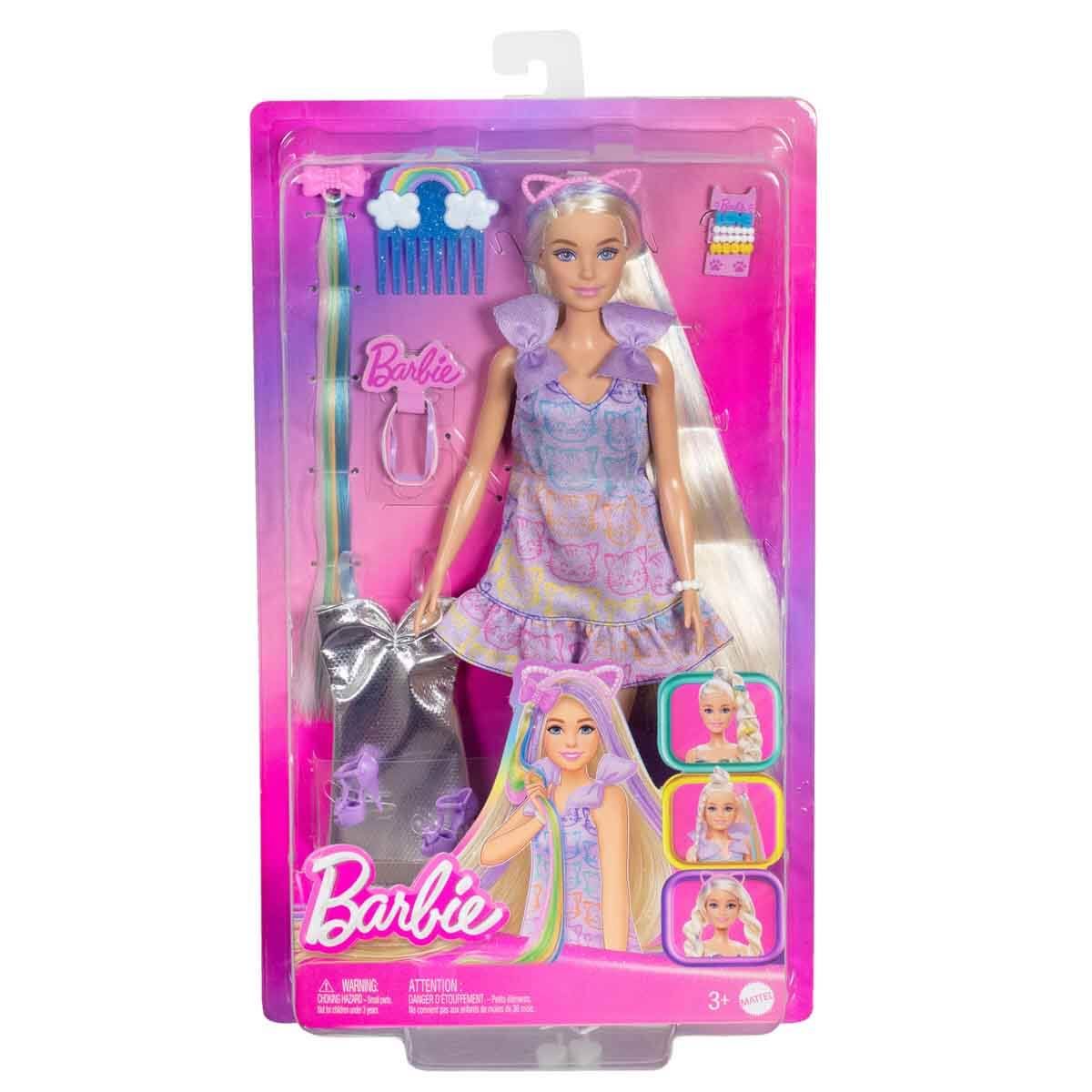Barbie Upuzun Muhteşem Saçlı Bebek JCT72