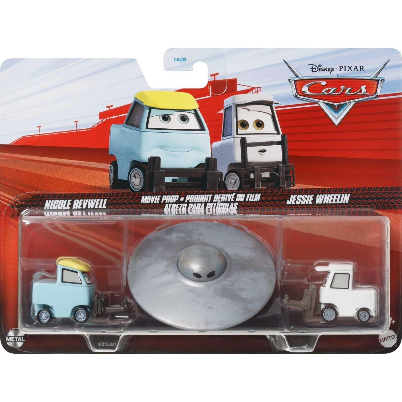 Cars 2 li Karakter Nicole Revwel Jessie Wheelin DXV99 HTX15
