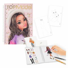 TOP MODEL POCKET BOYAMA KİTABI 11822