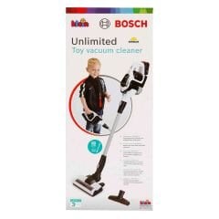 Bosch Unlimited Sesli ve Işıklı Oyuncak Dikey Süpürge BEYAZ
