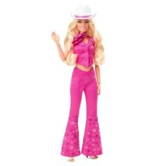 Barbie Filmi Barbie Pembe Kovboy Kıyafetli Bebek HPK00