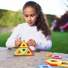 Sunman Oyuncak Geomag Supercolor Panels Manyetik Zeka Oyunu 78 Parça