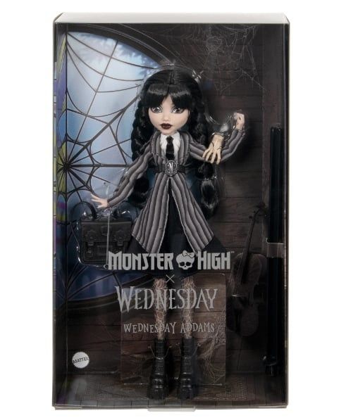 Monster High Wednesday Figürü HXJ04
