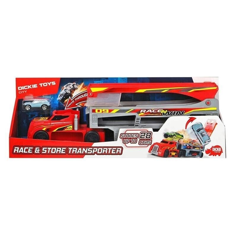 Dickie Toys Race And Store Transporter Taşıyıcı Tır