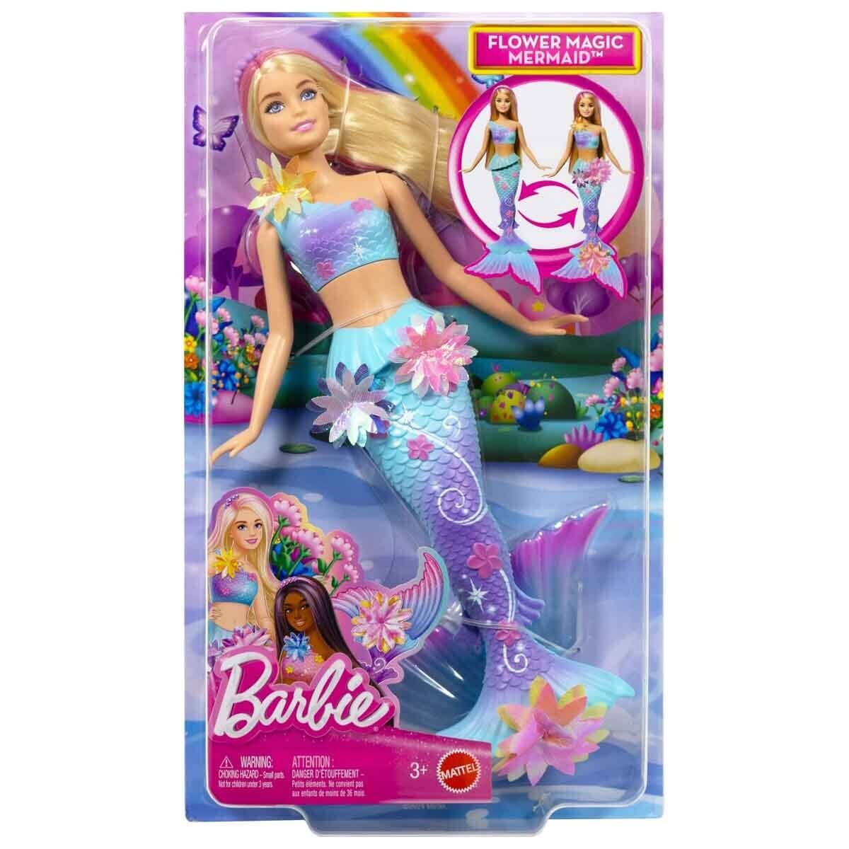 Barbie Büyülü Çiçekler Deniz Kızı JDM72