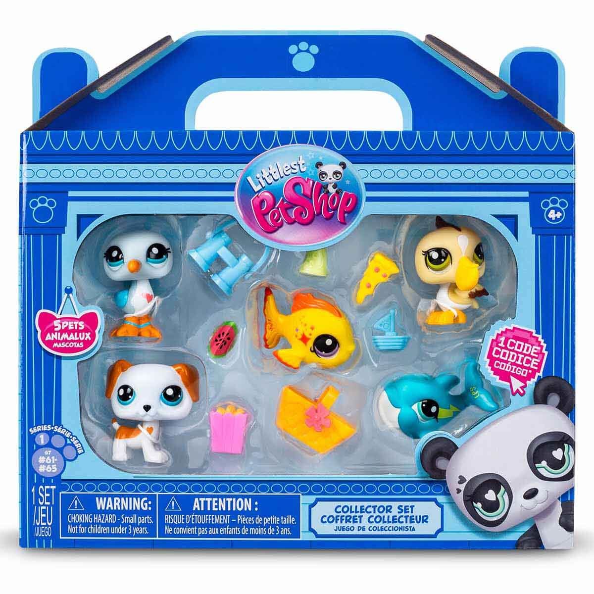 Littlest Pet Shop Minişler Çiftlik Plaj Temalı 5'li Set