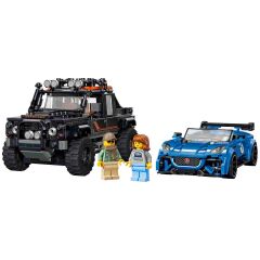LEGO Speed Champions Jaguar Project 7 ve Land Rover Defender 77264