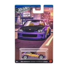Hot Wheels Silver Series Compact Kings ’99 Honda Civic Type R (EK9) JKX57
