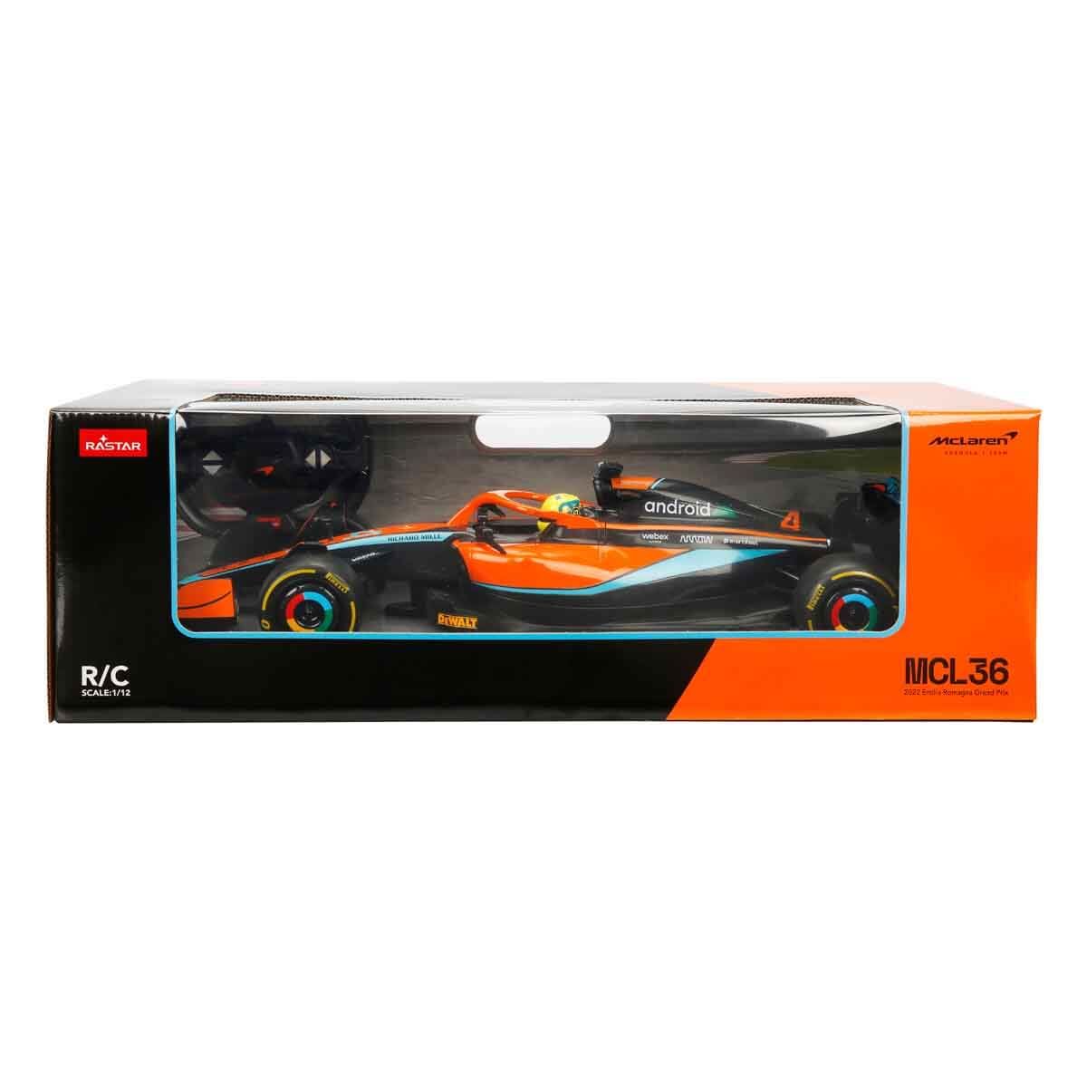Rastar McLaren F1 MCL36 Uzaktan Kumandalı Araba 1:12