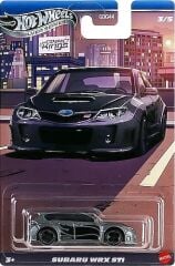 Hot Wheels Silver Series Compact Kings Subaru WRX STI JKX59