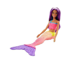 Barbie Dreamtopia Denizkızı Barbie Bebekler FJC89-FJC90