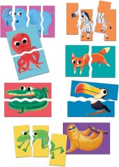 Clementoni Young Learner - Sevimli Hayvanlar Yapboz 75043