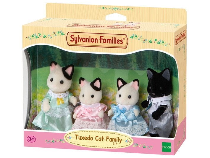 SYLVANİAN FAMİLİES TUXEDO CAT FAMİLY 5181