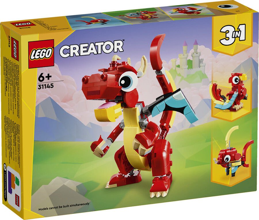 LEGO Creator Kırmızı Ejderha 31145