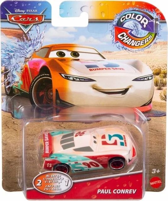 Cars Renk Değiştiren Araçlar Paul Conrev GPB00