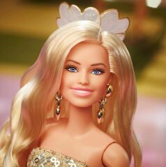 Barbie Filmi Barbie Gold Tulumlu Bebek HPJ99