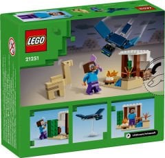 LEGO Minecraft Steve'in Çöl Keşfi 21251