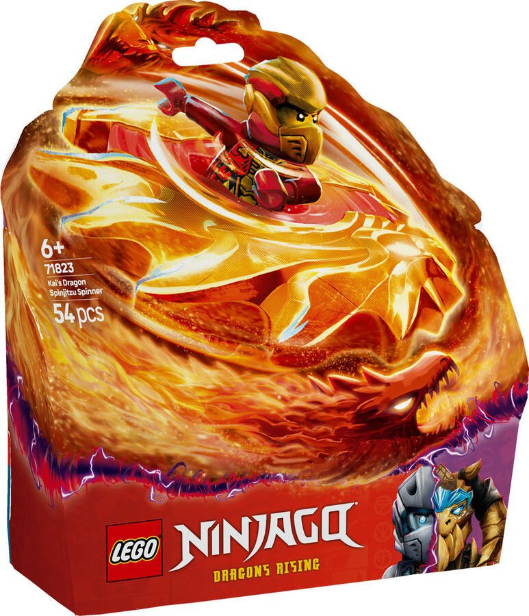 LEGO NINJAGO Kai’nin Ejderha Spinjitzu Topacı Aksiyon Oyuncağı Seti 71823