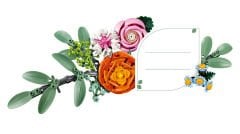 LEGO Botanicals Pembe Çiçek Buketi Dekoratif Çiçek 10342