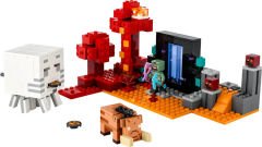 LEGO Minecraft Nether Geçidi Pususu 21255