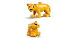 LEGO DUPLO Kasabası Vahşi Hayvan Aileleri Penguenler ve Aslanlar10442