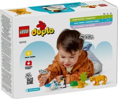 LEGO DUPLO Kasabası Vahşi Hayvan Aileleri Penguenler ve Aslanlar10442