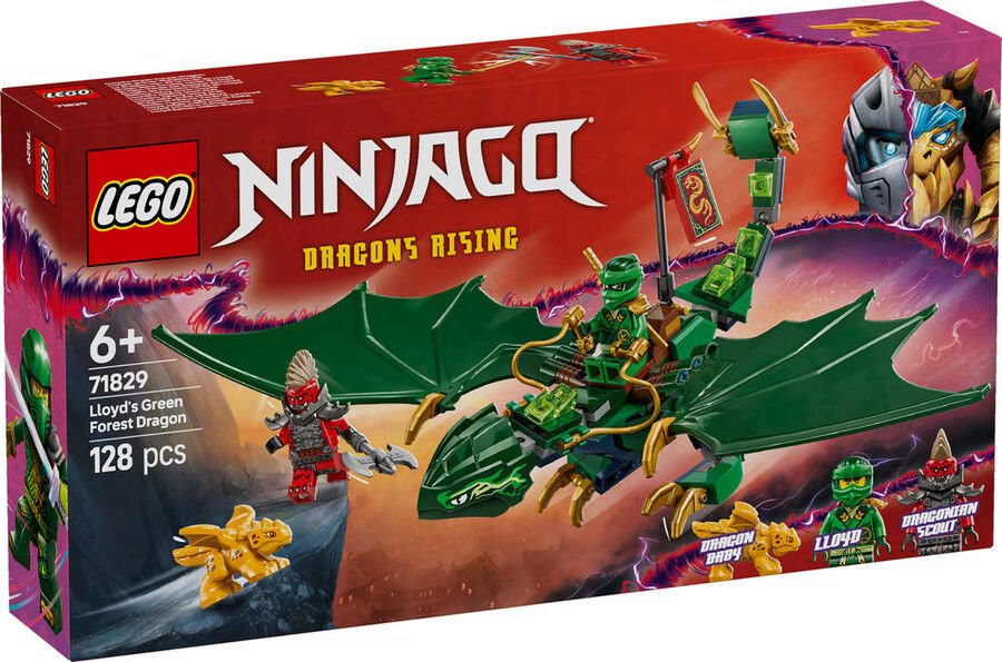 LEGO NINJAGO Lloyd'un Yeşil Orman Ejderhası Oyuncağı 71829