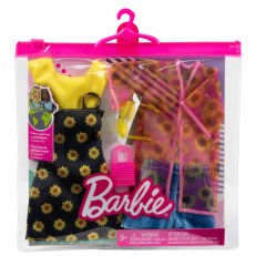 Barbie'nin Kıyafet Koleksiyonu 2'li Paketler HBV71