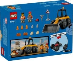 LEGO Sarı Tekerlekli İnşaat Yükleyicisi İnşa Edilebilen Araç Seti 60450