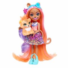 ENCHANTIMALS GLAM PARTY CHARISSE CHEETAH ve GRINSY HNV30