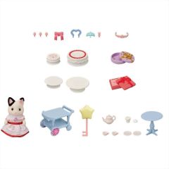 Sylvanian Families Parti Zamanı Oyun Seti -Smokin Kedi Kız 5646