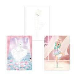 TOP Model Create Your Ballet Boyama Kitabı 412122