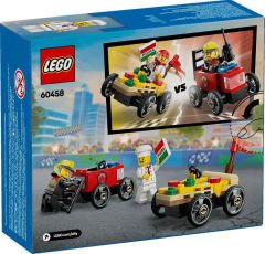 LEGO City Pizza Arabası İtfaiye Kamyonuna Karşı Yarış Arabası Paketi Yarış Seti 60458
