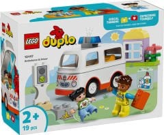 LEGO DUPLO Ambulans ve Sürücü, Rol Yapma Faaliyetleri için 10447