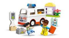 LEGO DUPLO Ambulans ve Sürücü, Rol Yapma Faaliyetleri için 10447