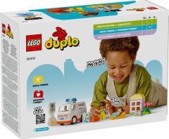 LEGO DUPLO Ambulans ve Sürücü, Rol Yapma Faaliyetleri için 10447