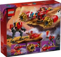 LEGO NINJAGO Kai’nin Robot Fırtına Aracı Kombo Ninja Oyuncağı 71830