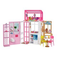 BARBİE'NİN  TAŞINABİLİR PORTATİF EVİ HCD47