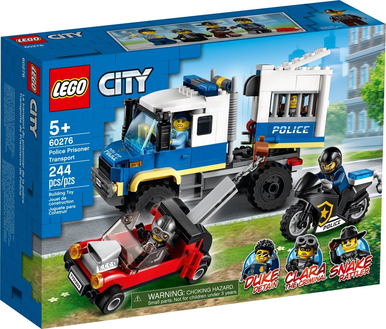 Lego City Mahkum Nakliye Aracı 60276