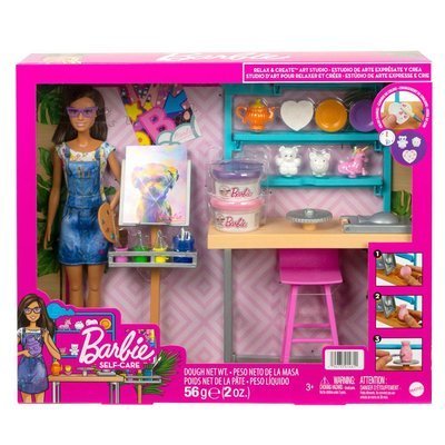 BARBİE'NİN SANAT ATÖLYESİ OYUN SETİ HCM85