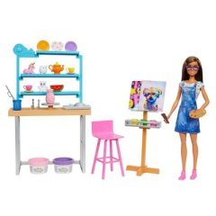 BARBİE'NİN SANAT ATÖLYESİ OYUN SETİ HCM85