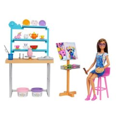 BARBİE'NİN SANAT ATÖLYESİ OYUN SETİ HCM85