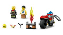 LEGO City İtfaiye Kurtarma Motosikleti 60410