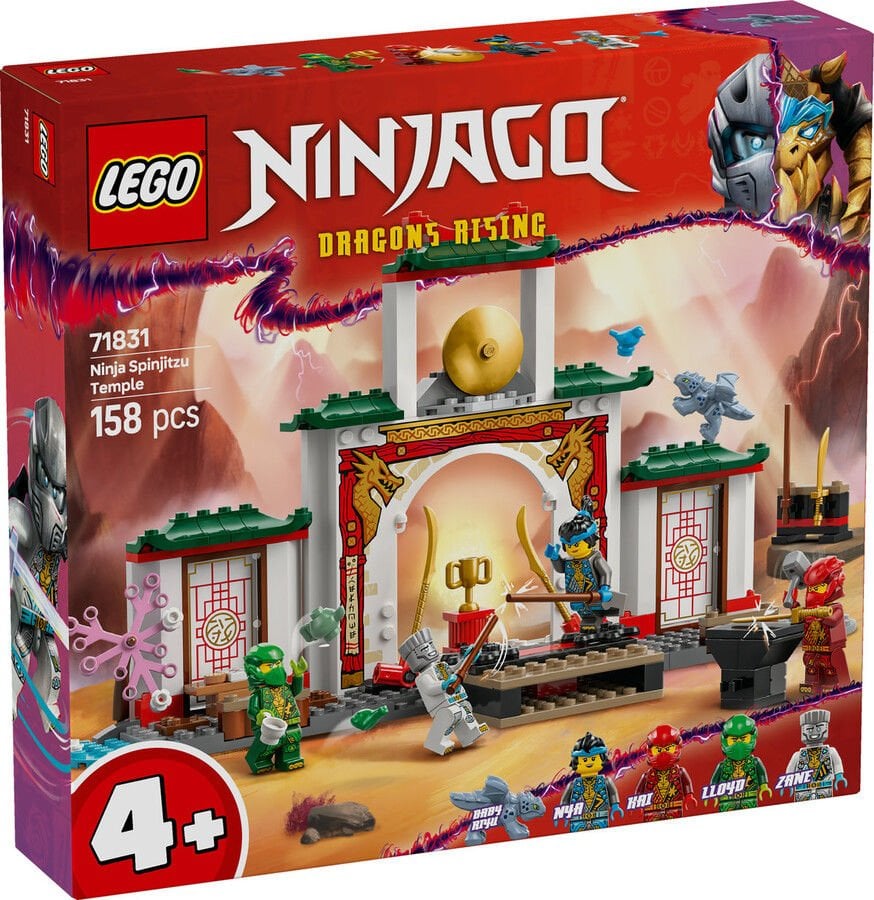 LEGO NINJAGO Ninja Spinjitzu Tapınağı Oyun Seti 71831