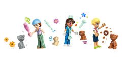 LEGO Friends At ve Evcil Hayvan Veteriner Kliniği Rol Yapma Oyuncağı 42651