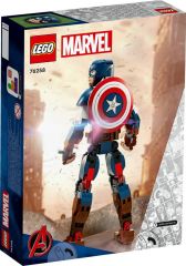 LEGO  Marvel Kaptan Amerika Yapım Figürü 76258